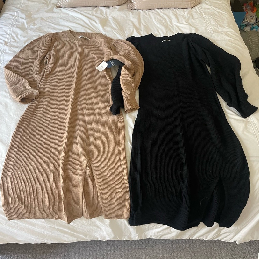 Abercrombie and Fitch Sweater Midi Dress Lot